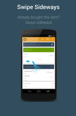 Shopping List android App screenshot 2