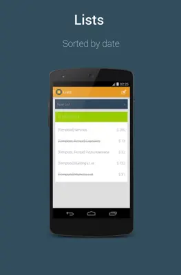 Shopping List android App screenshot 3